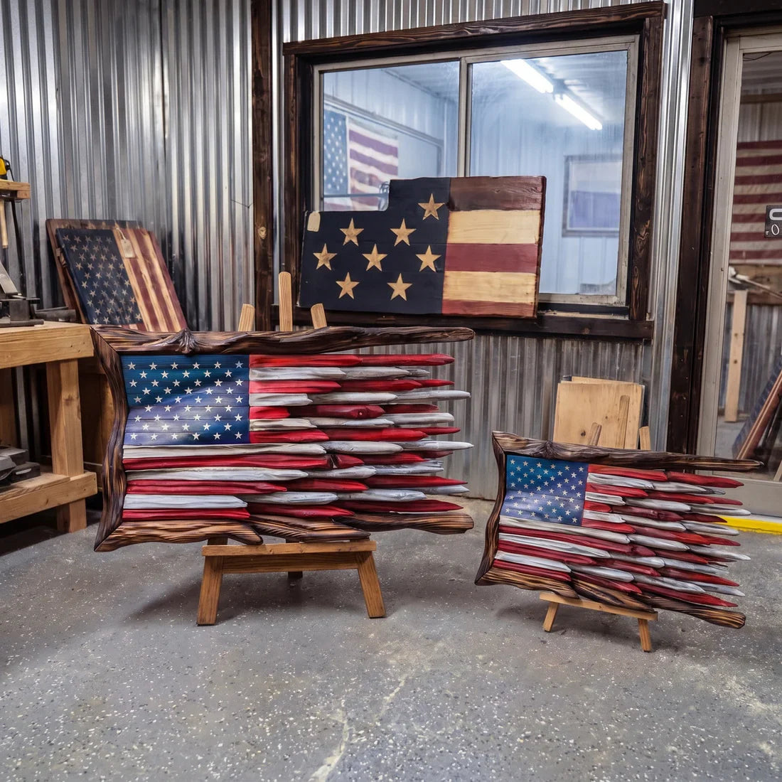 Handmade American Flag